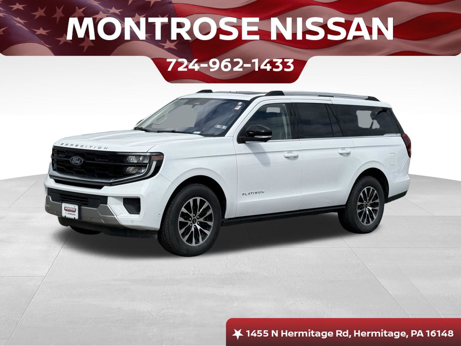Used 2025 Ford Expedition Max Platinum AWD/4WD image 1