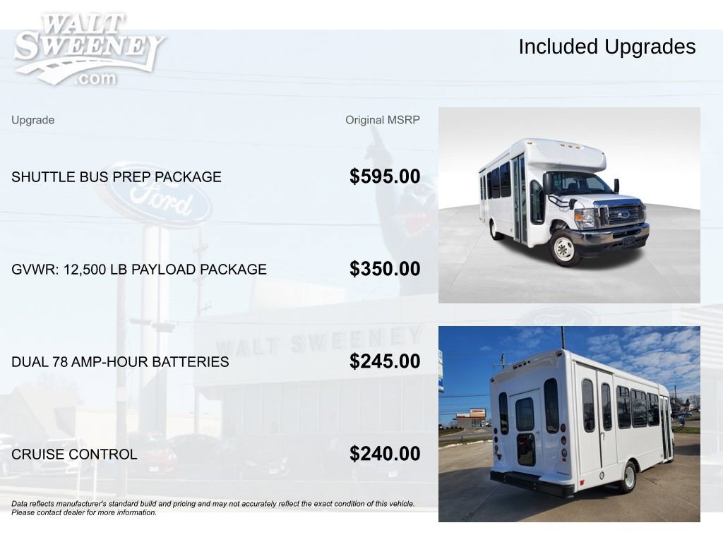 Used 2025 Ford E-350 and Econoline 350 Super Duty w/ Shuttle Bus Prep Package image 11