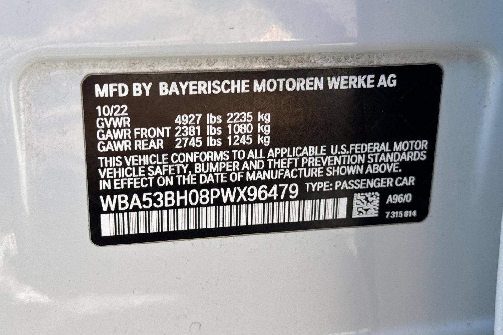 Used 2023 BMW 530i w/ Premium Package RWD image 29
