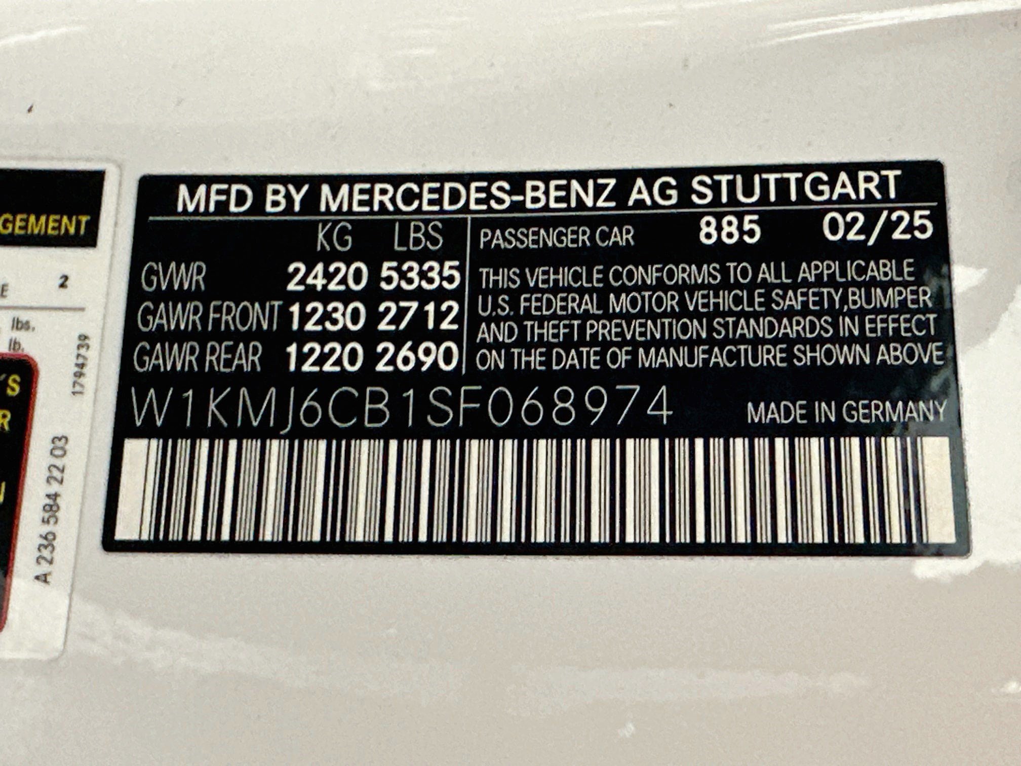 Used 2025 Mercedes-Benz CLE 53 AMG 4MATIC Coupe image 35
