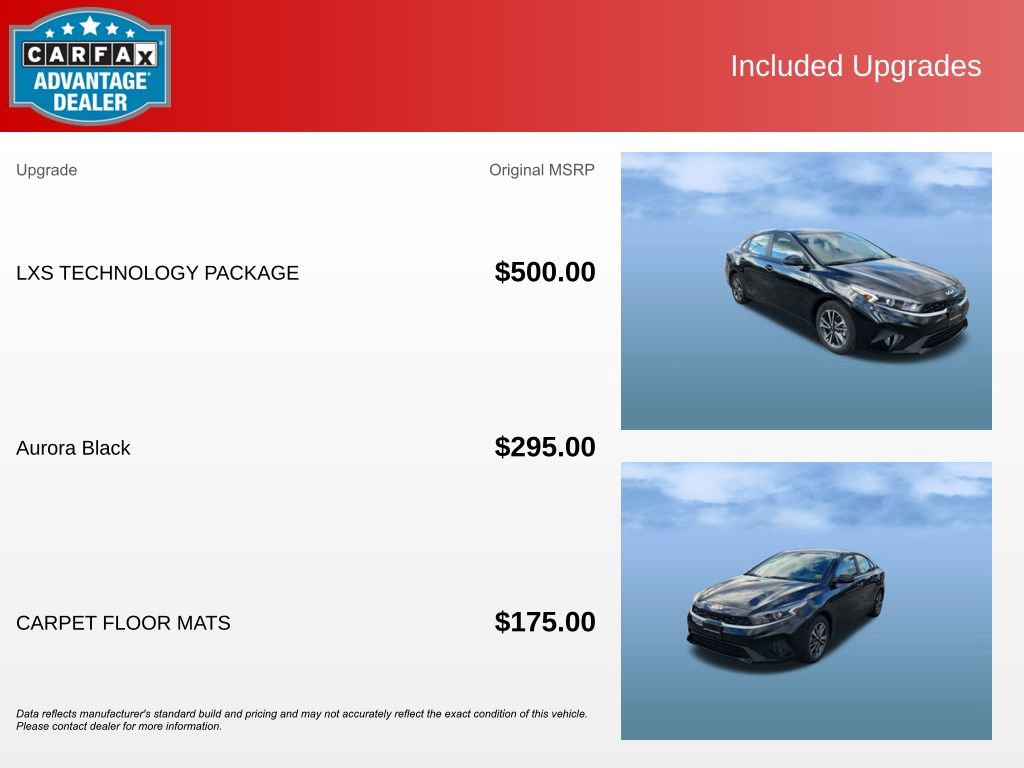 Certified 2023 Kia Forte LXS w/ LXS Technology Package image 13