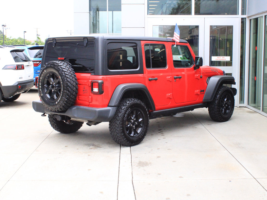 Certified 2021 Jeep Wrangler Unlimited Sport AWD/4WD image 6