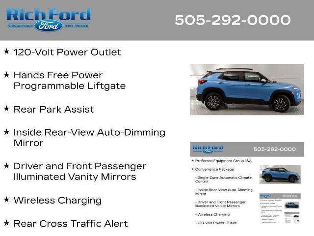 Used 2025 Chevrolet TrailBlazer ACTIV w/ Convenience Package AWD/4WD image 36