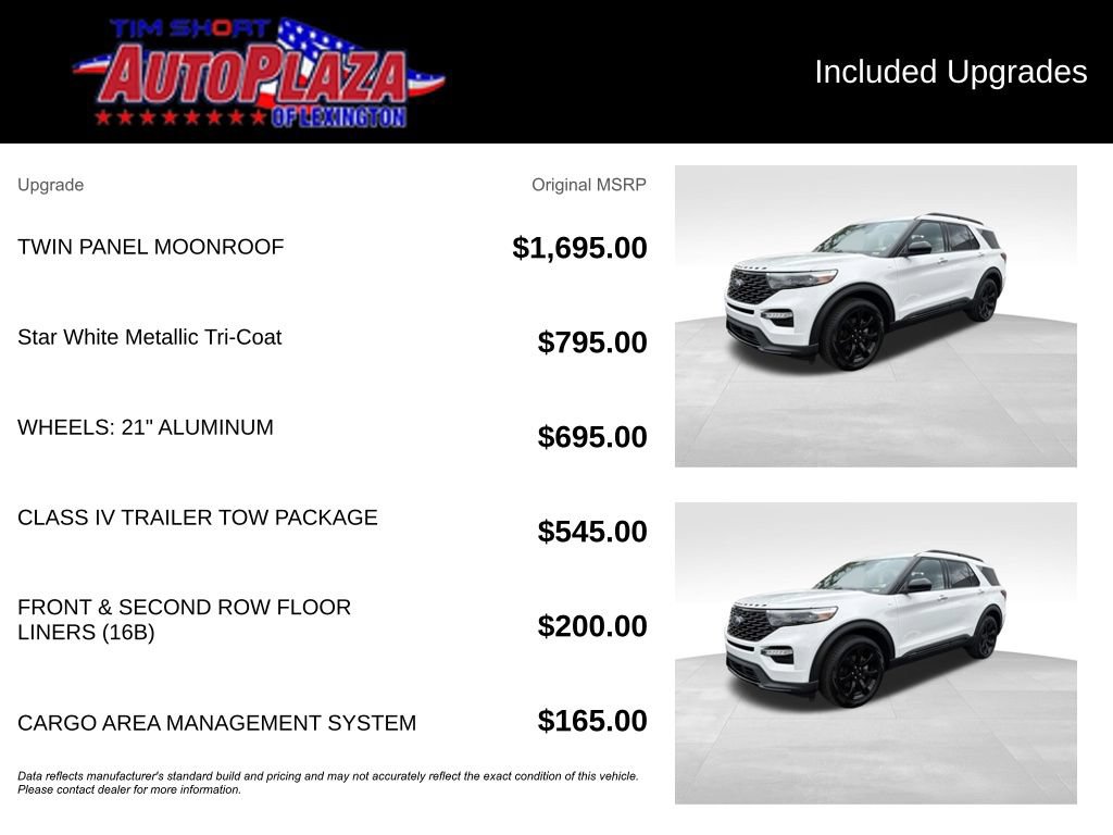 Used 2023 Ford Explorer ST-Line w/ Class IV Trailer Tow Package AWD/4WD image 23