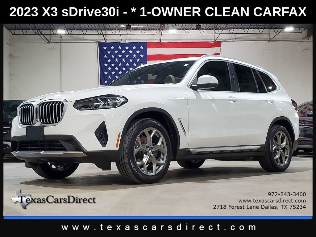 Used 2023 BMW X3 sDrive30i w/ Premium Package