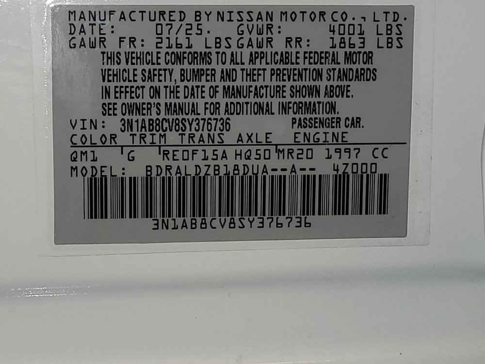 Used 2025 Nissan Sentra SV FWD image 33