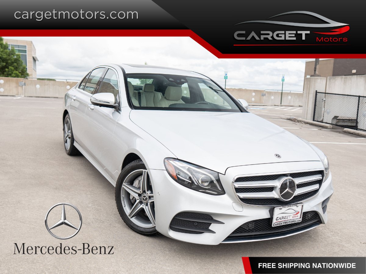 Used 2019 Mercedes-Benz E 450 4MATIC Sedan w/ Driver Assistance Package image 1