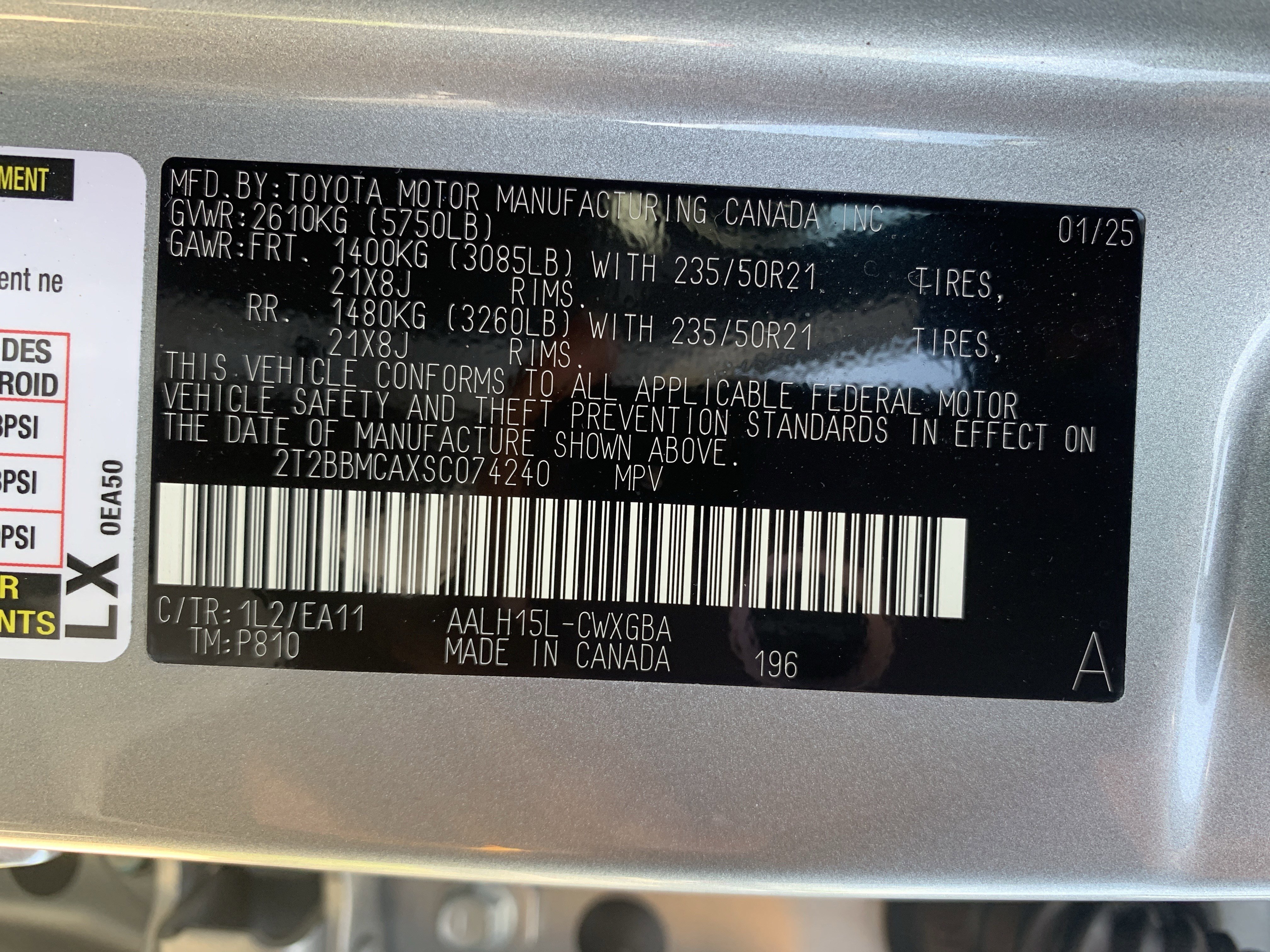 Used 2025 Lexus RX 350h w/ Convenience Package AWD/4WD image 36