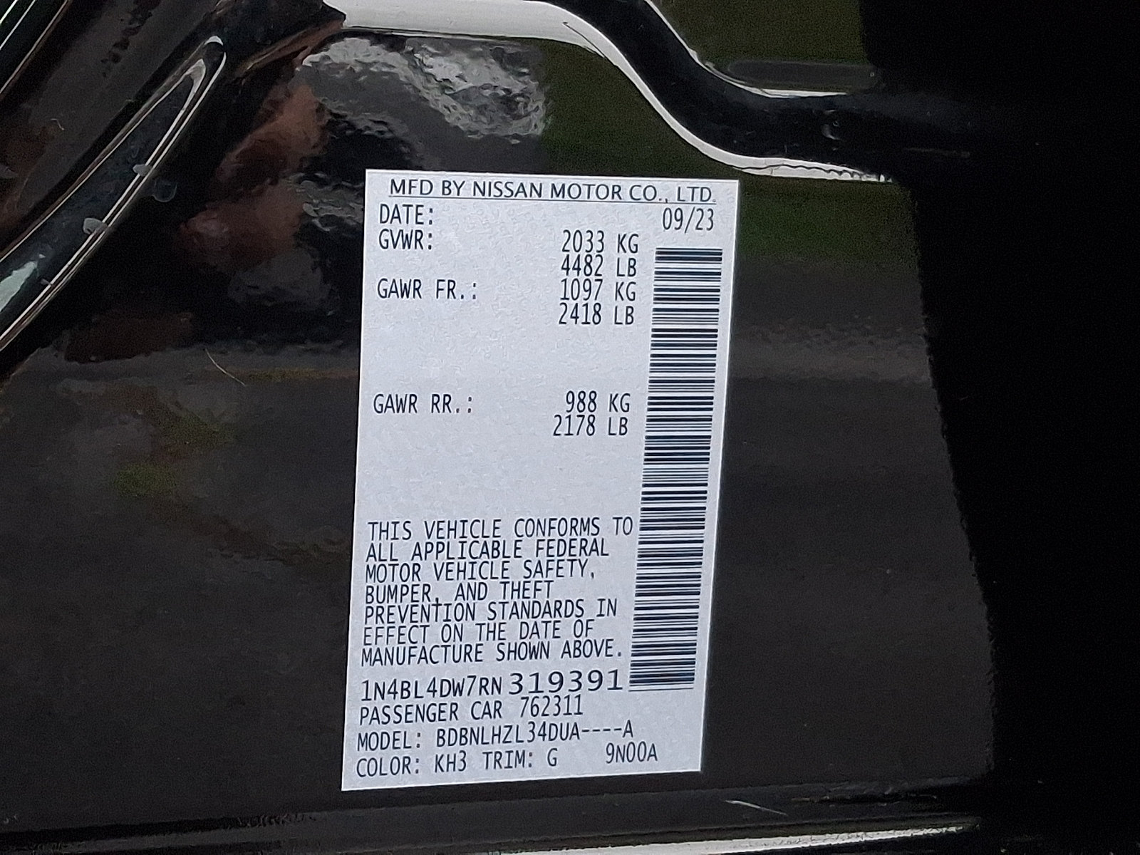 Used 2024 Nissan Altima 2.5 SV AWD/4WD image 28
