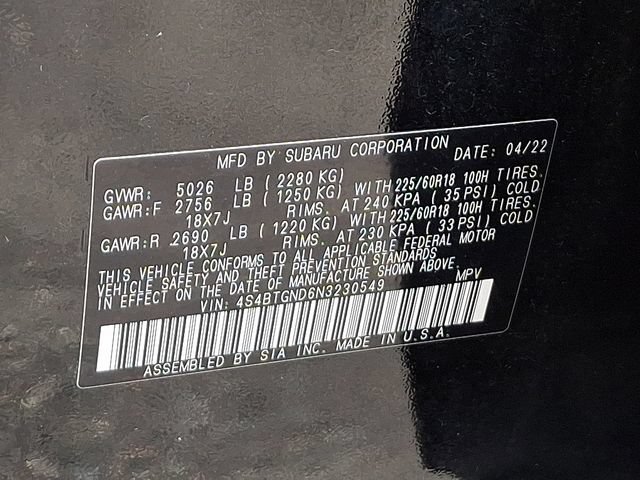 Used 2022 Subaru Outback Limited XT AWD/4WD image 29