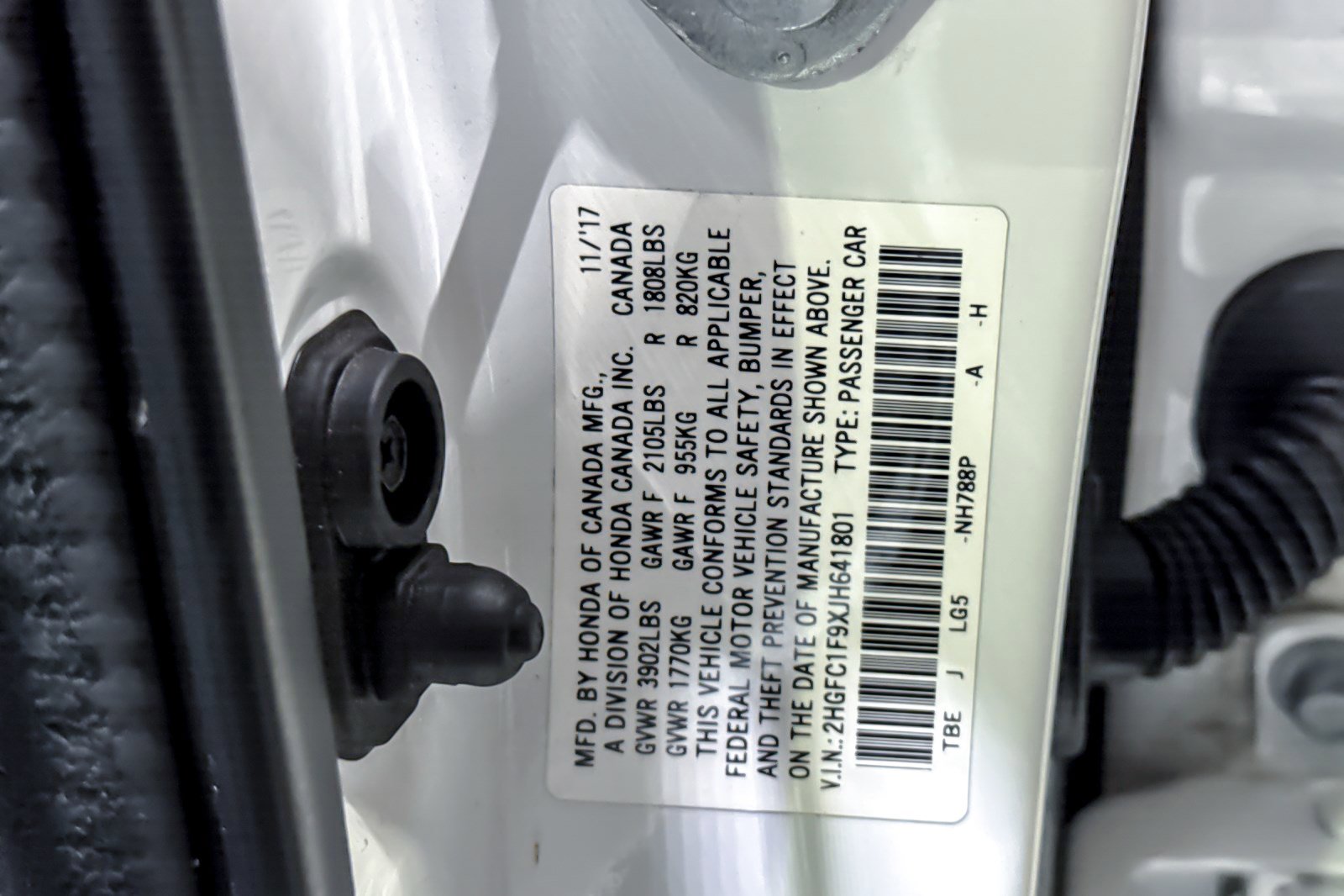 Used 2018 Honda Civic Touring image 21