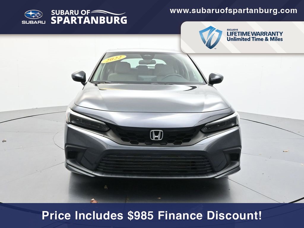 Used 2022 Honda Civic EX-L image 3