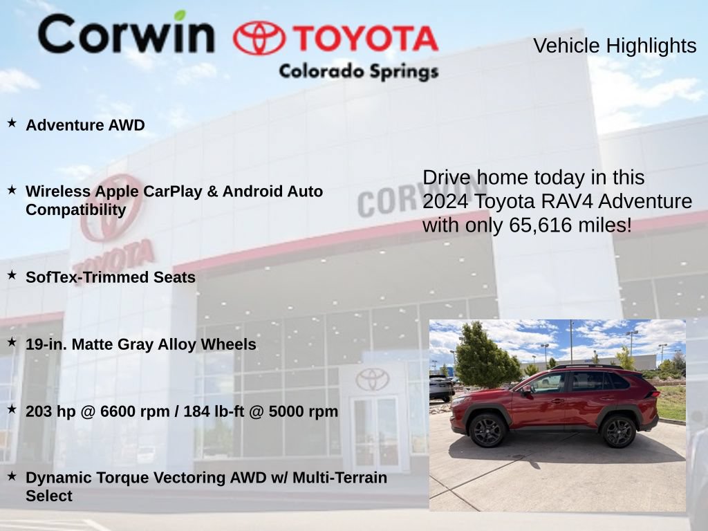 Used 2024 Toyota RAV4 Adventure AWD/4WD image 6