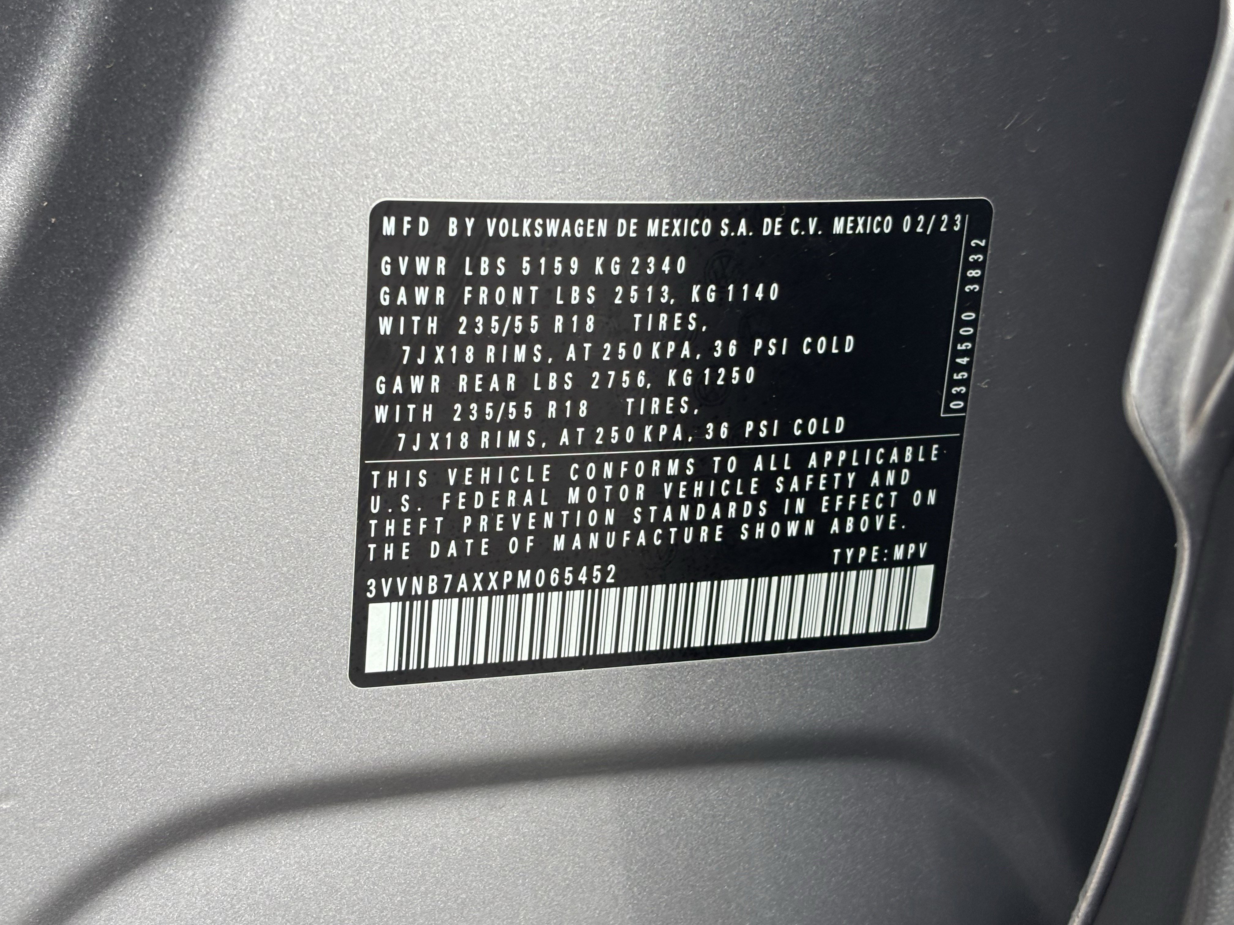 Certified 2023 Volkswagen Tiguan SE w/ Panoramic Sunroof Package image 30