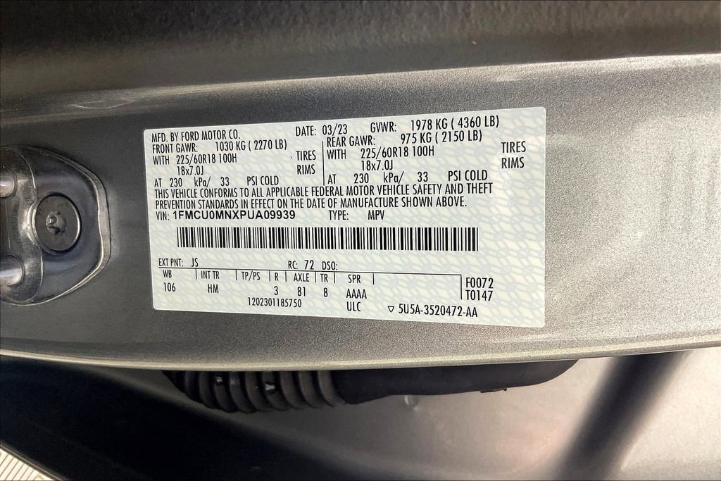 Used 2023 Ford Escape ST-Line image 42