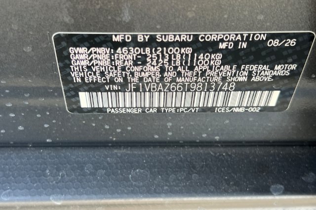New 2026 Subaru WRX tS AWD/4WD image 24