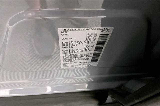 Used 2025 Nissan Pathfinder Platinum w/ Cargo Package FWD image 43