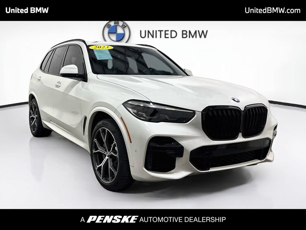 Certified 2023 BMW X5 xDrive40i w/ M Sport Package AWD/4WD image 3