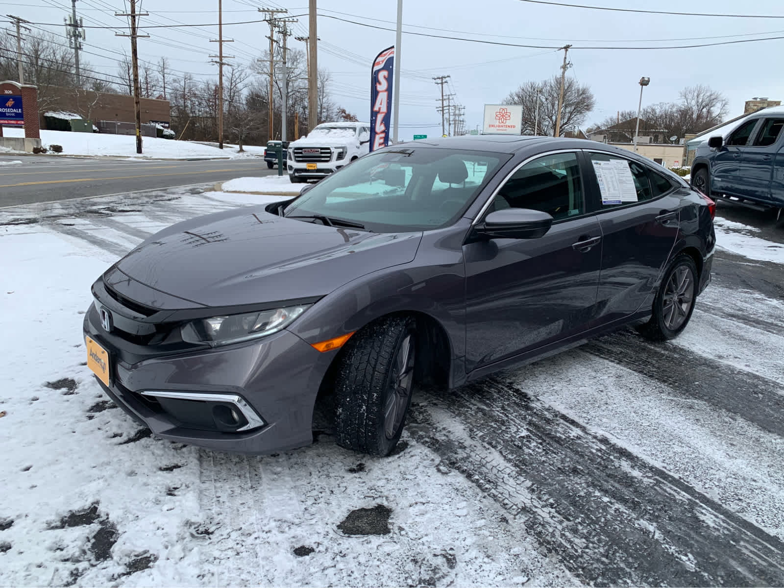 Used 2020 Honda Civic EX image 3
