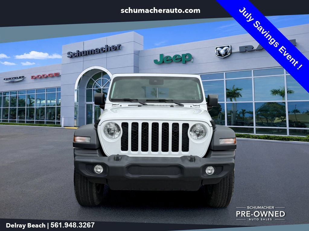 Used 2024 Jeep Wrangler Unlimited Sport AWD/4WD image 2