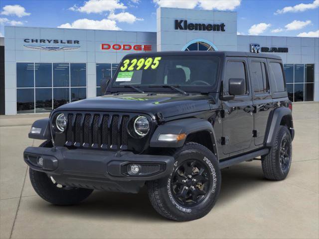 Certified 2022 Jeep Wrangler Unlimited Sport image 1