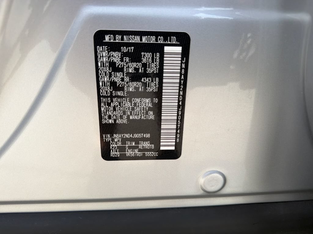 Used 2018 Nissan Armada SL w/ Premium Package RWD image 41