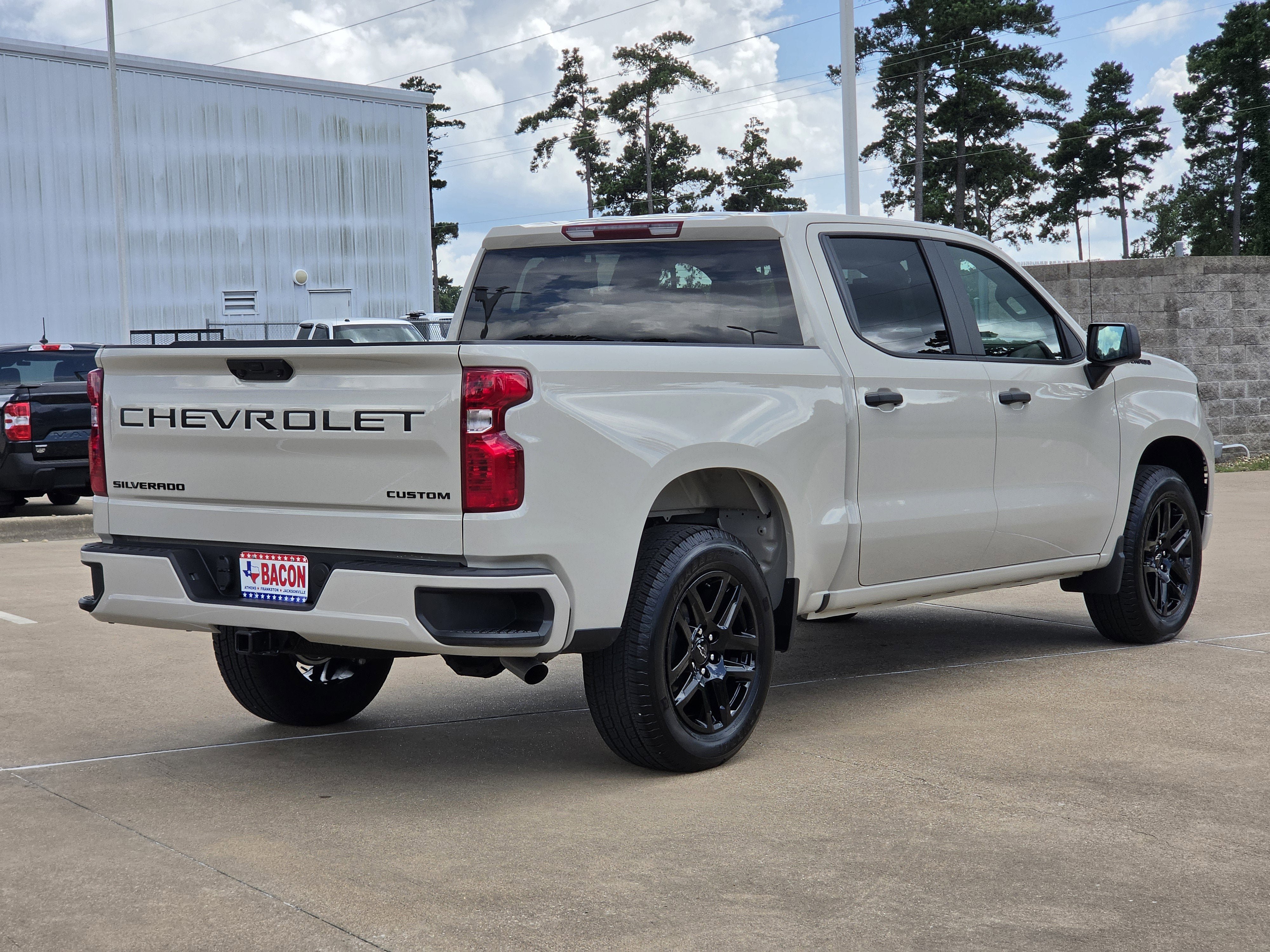 New 2026 Chevrolet Silverado 1500 Custom w/ LPO, Dark Essentials Package RWD image 3