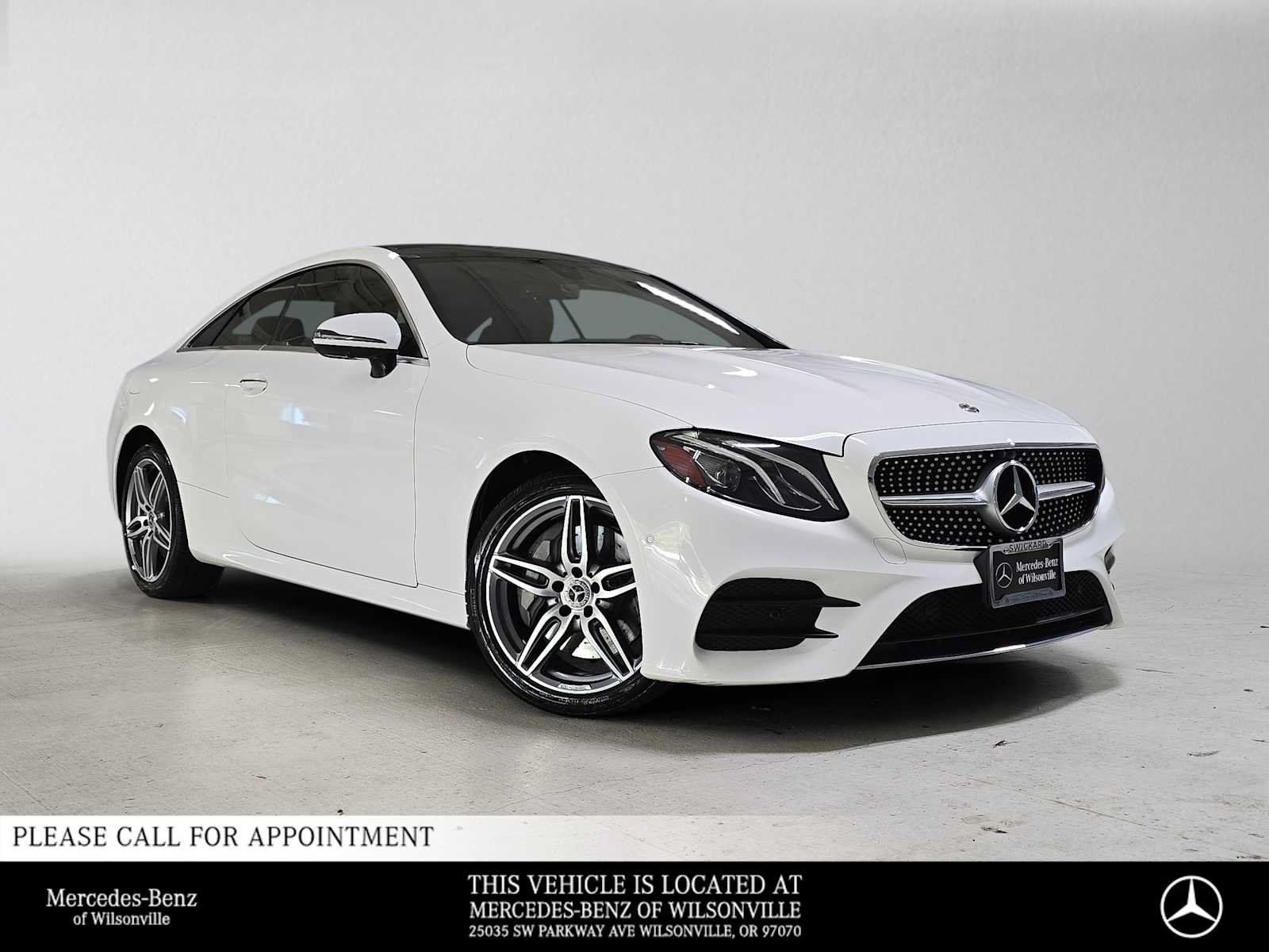 Certified 2020 Mercedes-Benz E 450 4MATIC Coupe image 1