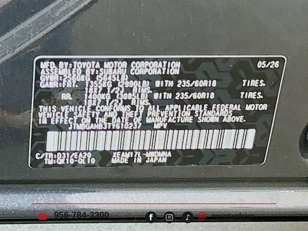 New 2026 Toyota bZ Woodland AWD/4WD image 30