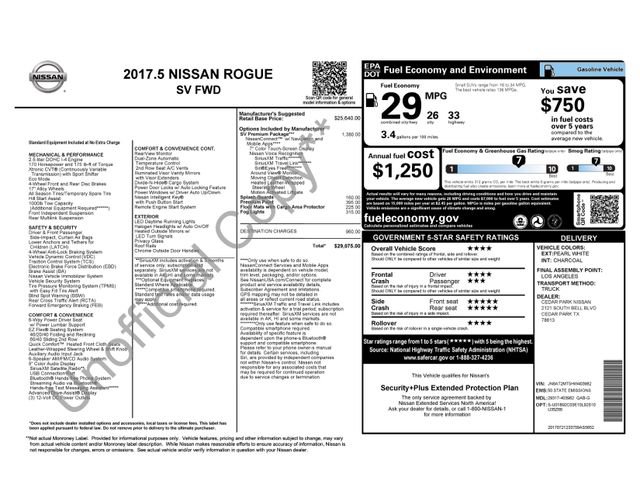 Used 2017 Nissan Rogue SV w/ SV Premium Package image 25