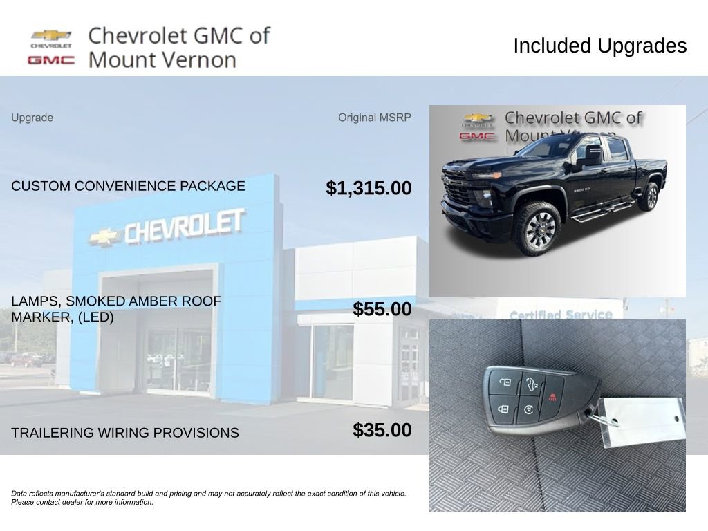 Used 2025 Chevrolet Silverado 2500 Custom w/ Custom Convenience Package image 6