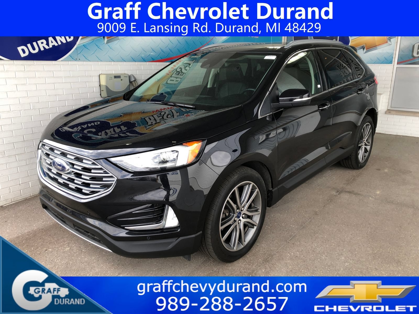 Used 2020 Ford Edge Titanium w/ Class II Trailer Tow Package AWD/4WD image 1