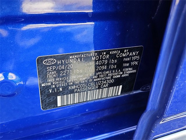 Used 2020 Hyundai Ioniq Limited image 15