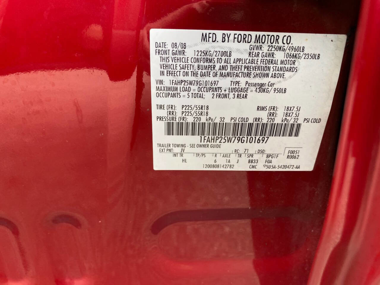 Used 2009 Ford Taurus Limited image 49