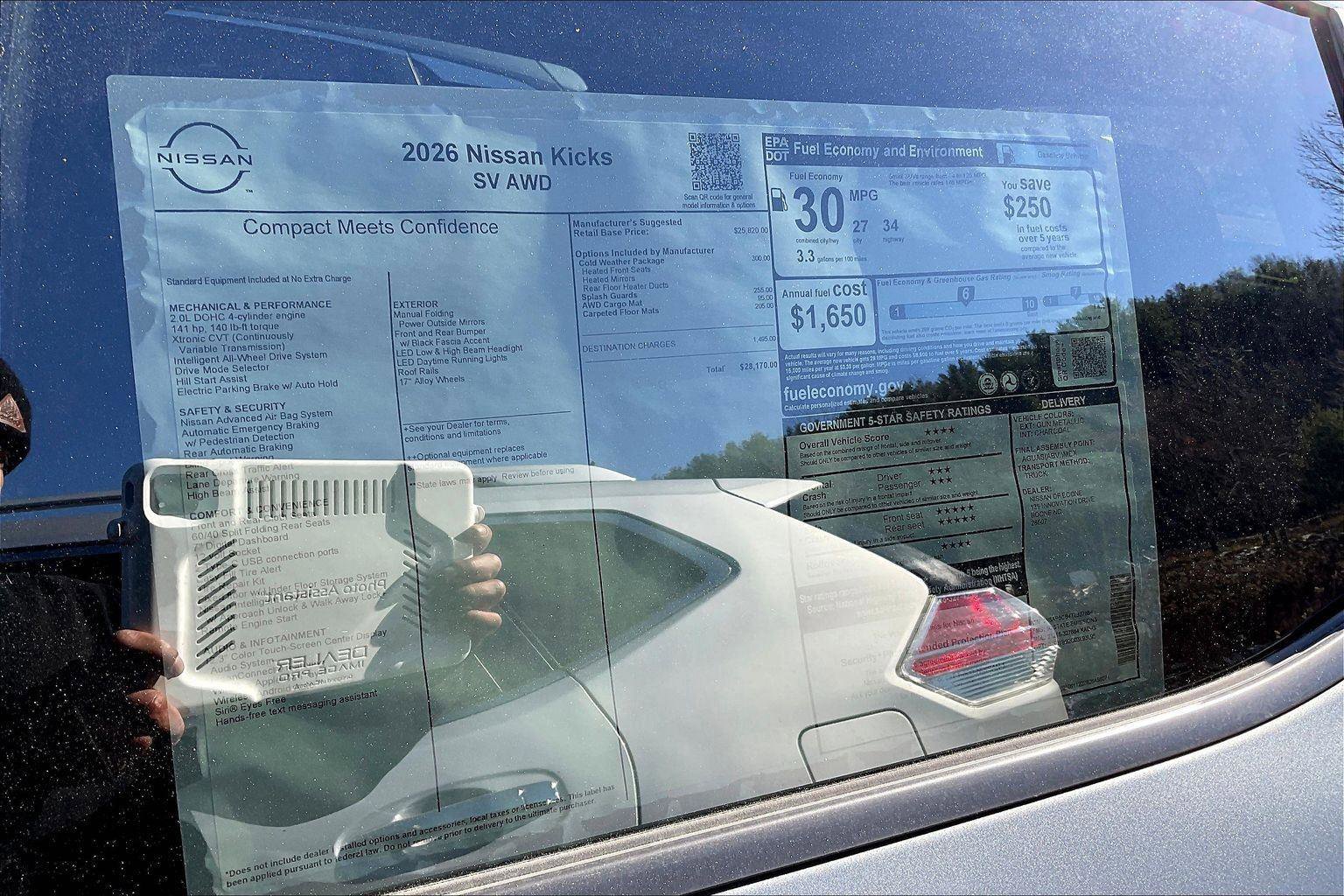 New 2026 Nissan Kicks SV w/ Cold Weather Package image 15