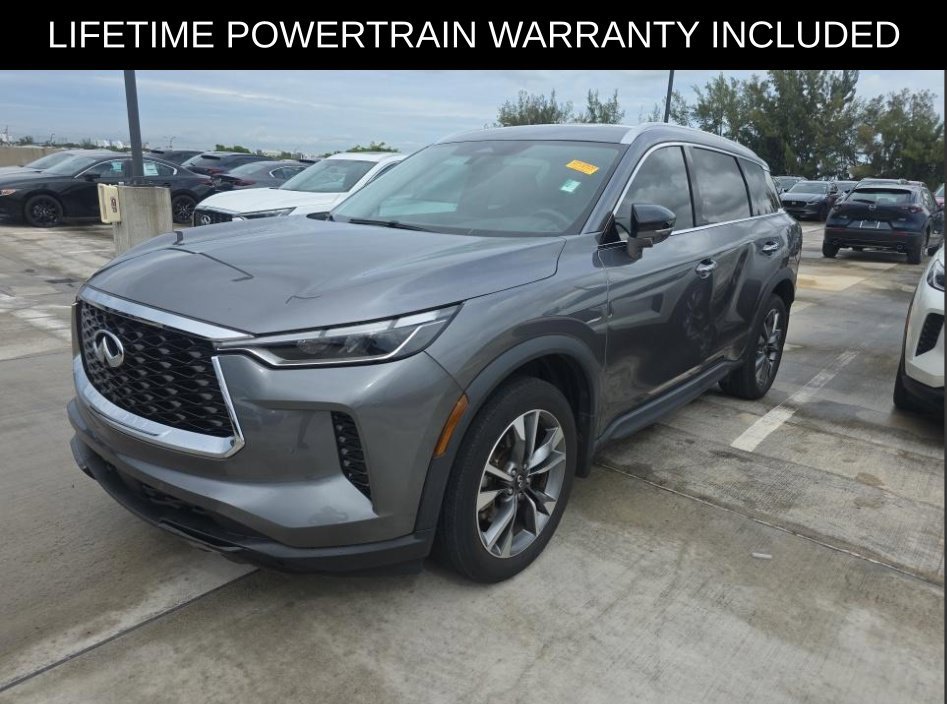 Certified 2023 INFINITI QX60 Luxe w/ Cargo Package FWD image 2