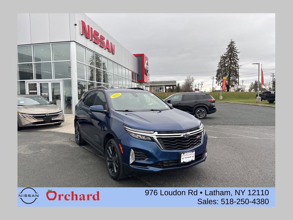 Used 2022 Chevrolet Equinox RS w/ RS Leather Package