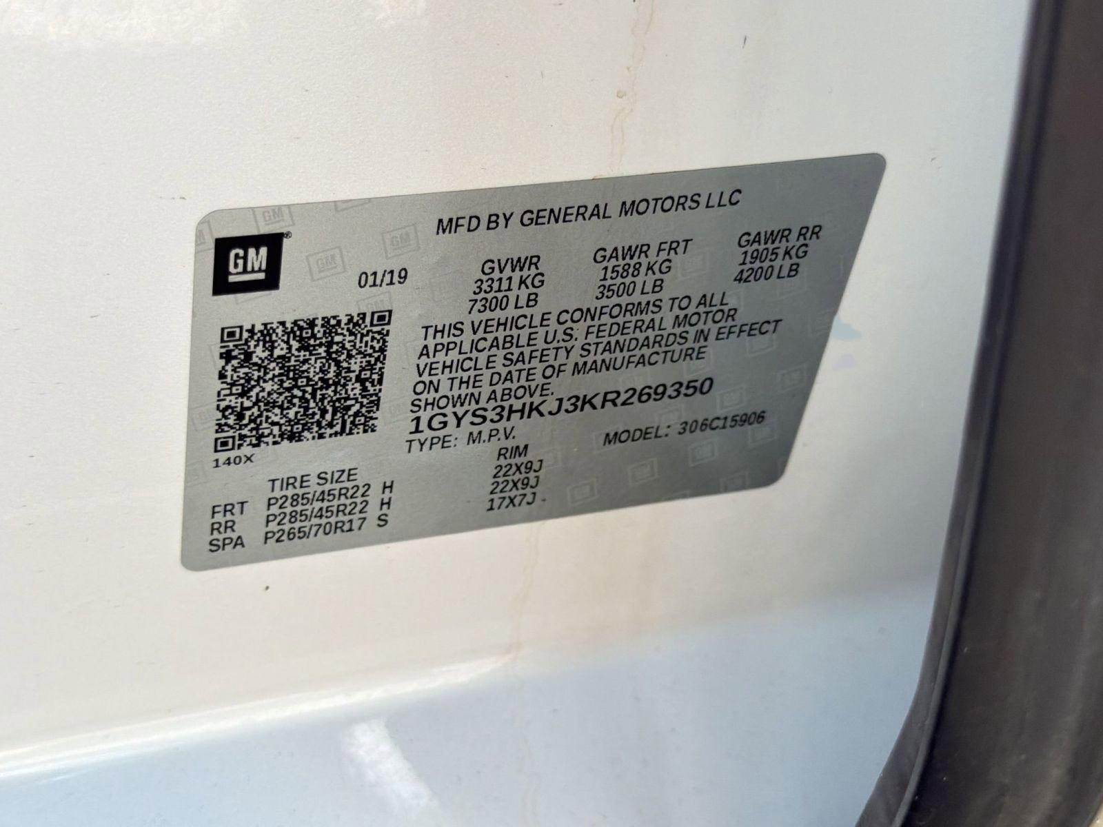 Used 2019 Cadillac Escalade ESV Luxury RWD image 18