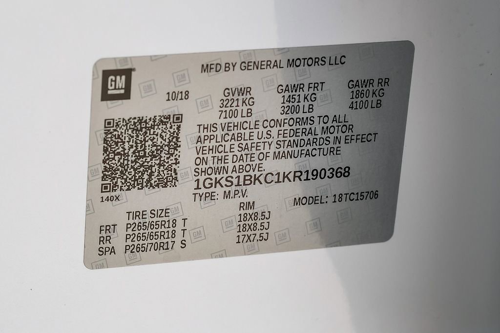 Used 2019 GMC Yukon SLT image 62