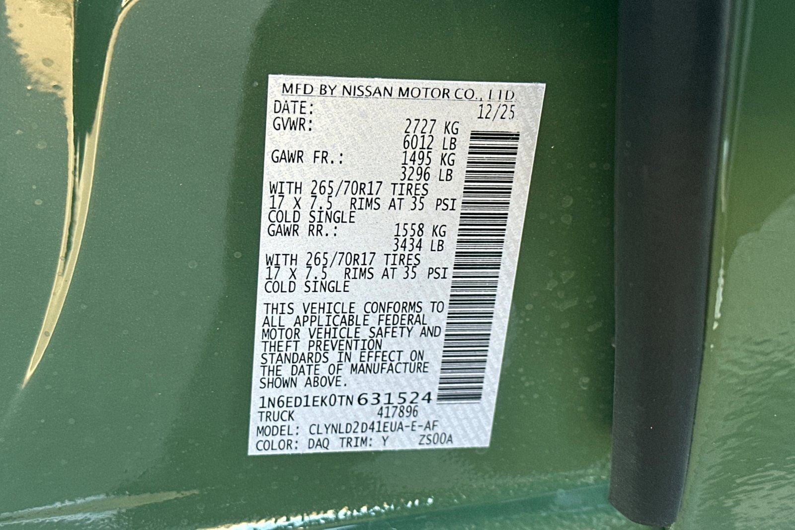 New 2026 Nissan Frontier PRO-4X w/ Pro Premium Package image 35