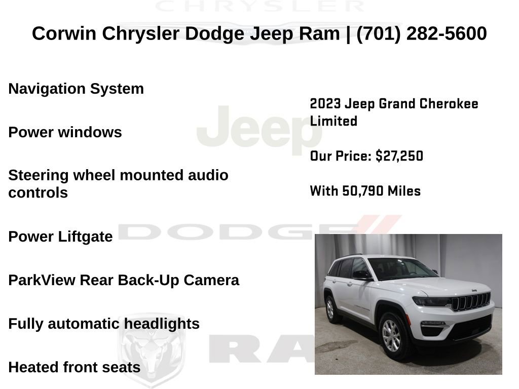 Certified 2023 Jeep Grand Cherokee Limited image 14
