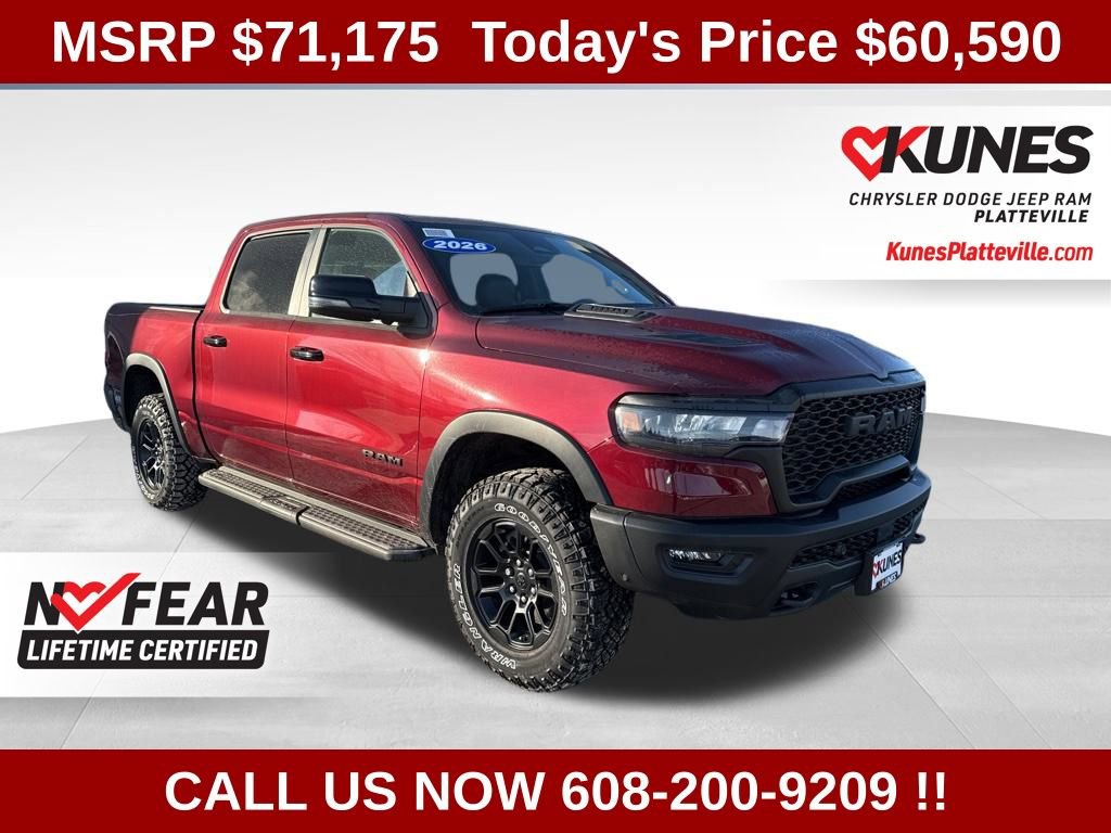 New 2026 RAM 1500 Rebel w/ Rebel Level 2 Equipment Group