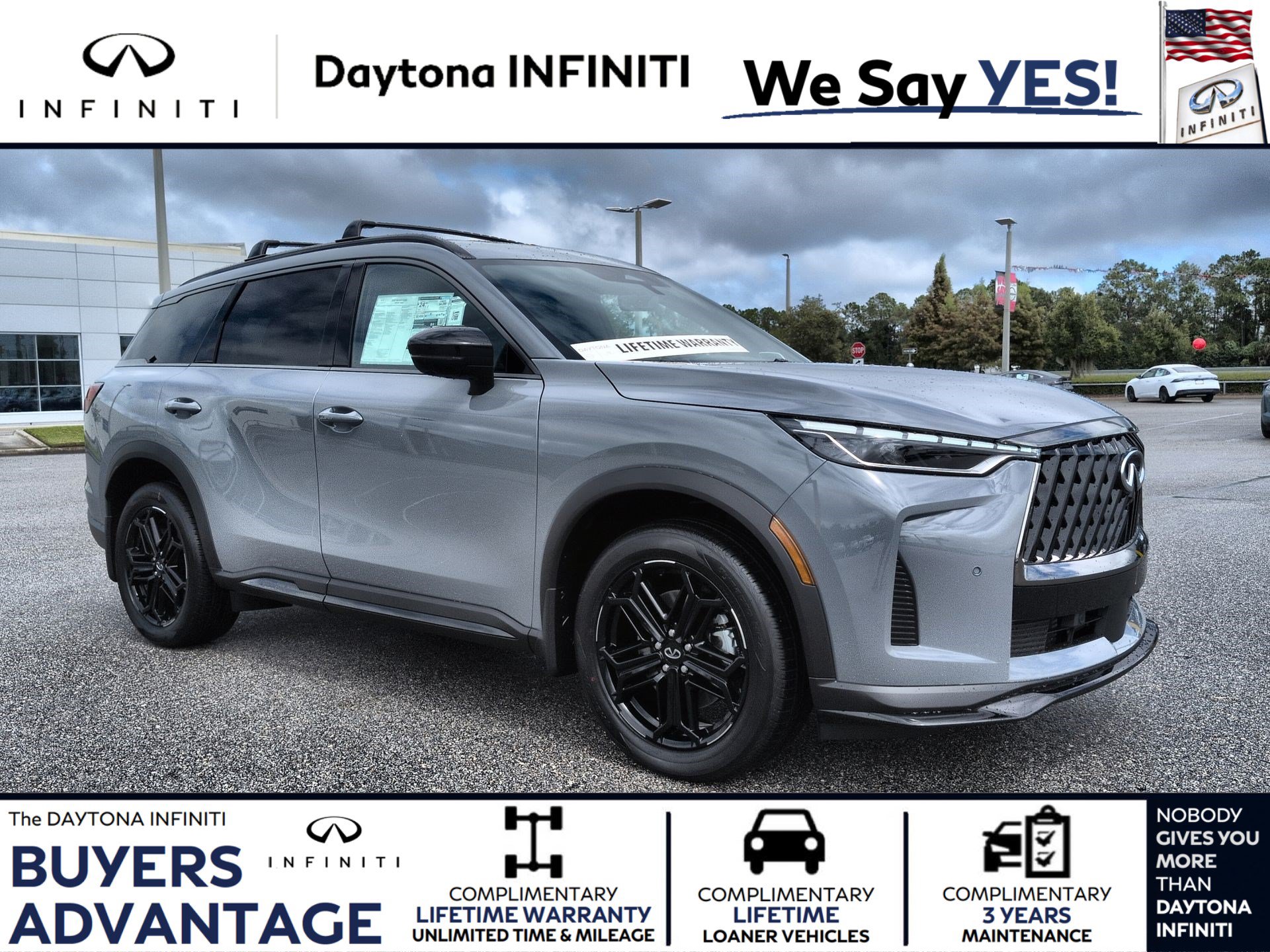 New 2027 INFINITI QX60 Sport w/ Dark Cargo Package