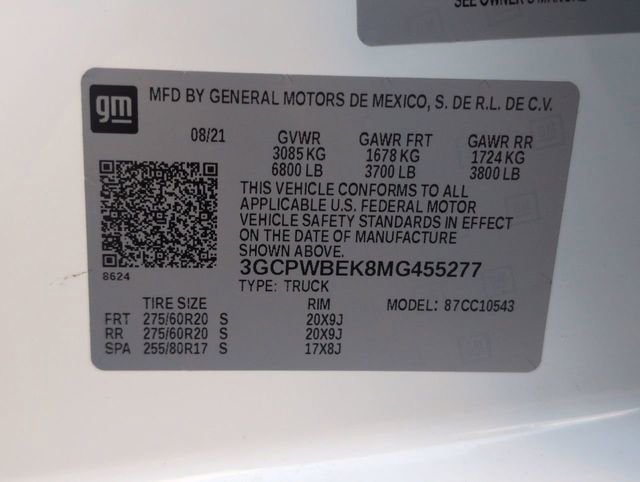 Used 2021 Chevrolet Silverado 1500 Custom image 37