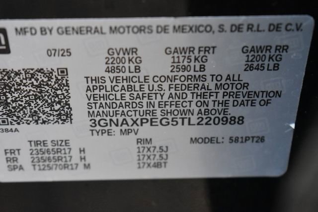 Certified 2026 Chevrolet Equinox LT AWD/4WD image 37