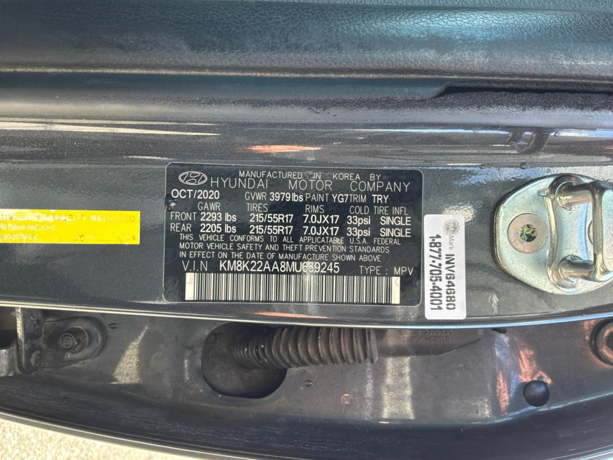 Used 2021 Hyundai Kona SEL w/ Cargo Package FWD image 23