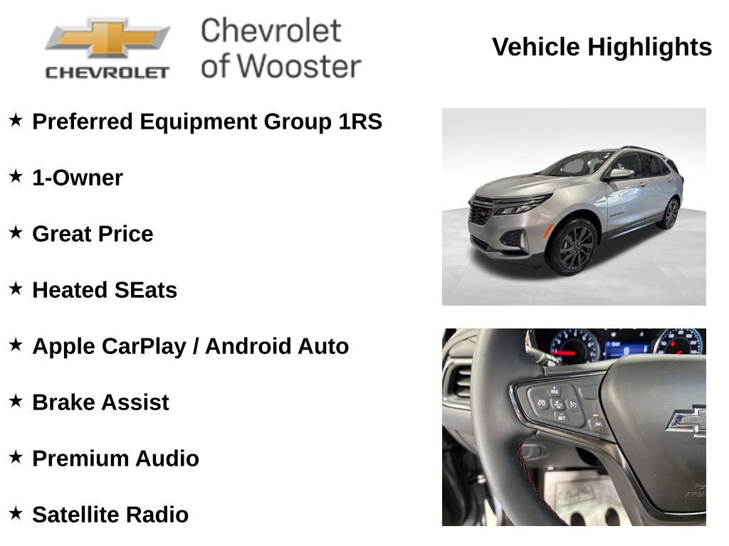 Used 2023 Chevrolet Equinox RS AWD/4WD image 2