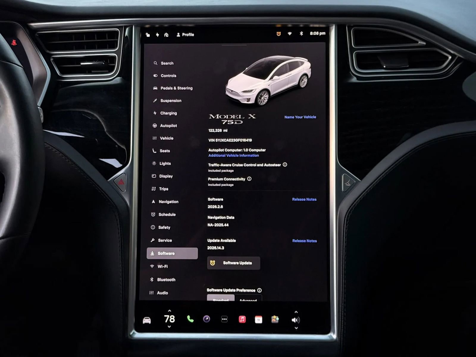 Used 2016 Tesla Model X 75D AWD/4WD image 14