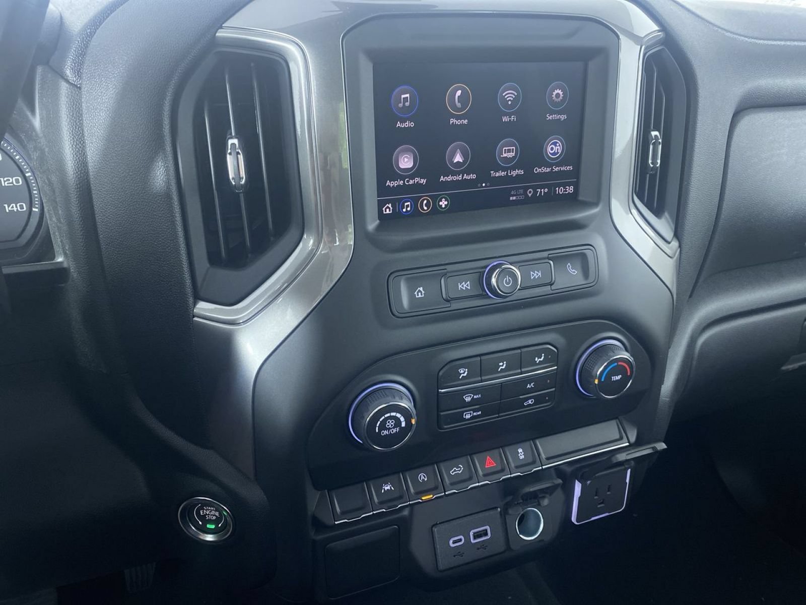 New 2026 Chevrolet Silverado 1500 Custom w/ Turbomax Blackout Package AWD/4WD image 5