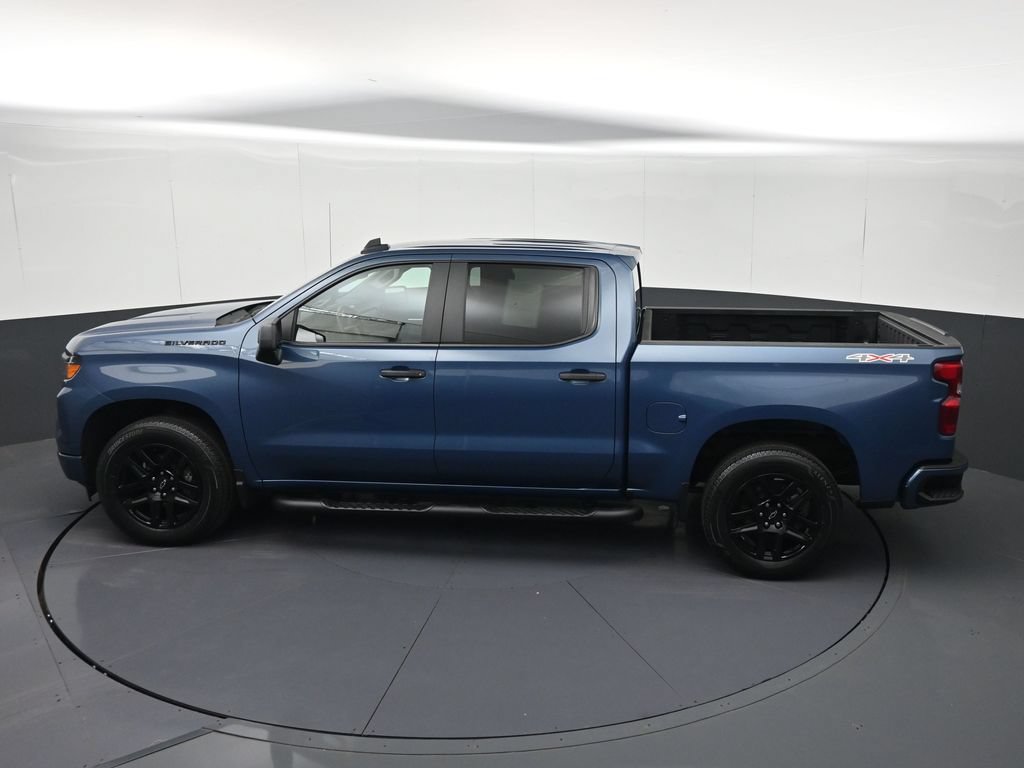 Certified 2024 Chevrolet Silverado 1500 Custom w/ Turbomax Blackout Package AWD/4WD image 23